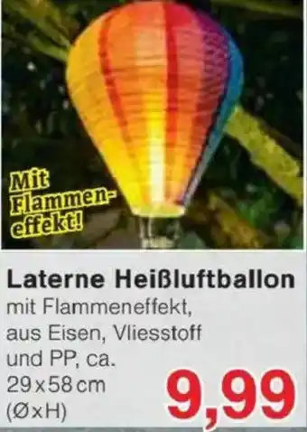 Jawoll Laterne Heißluftballon Angebot