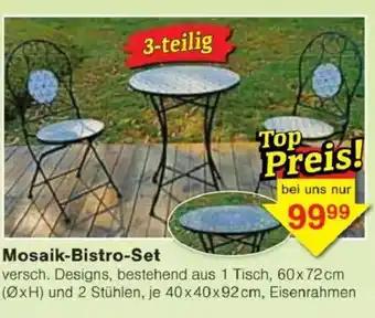 Jawoll Mosaik-Bistro-Set Angebot