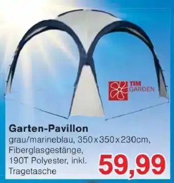 Jawoll TIM GARDEN Garten-Pavillon Angebot