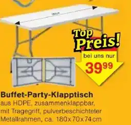 Jawoll Buffet-Party-Klapptisch Angebot
