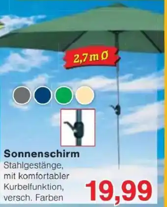 Jawoll Sonnenschirm Angebot