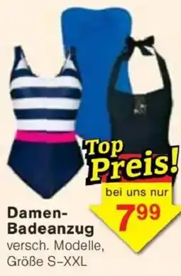 Jawoll Damen- Badeanzug Angebot