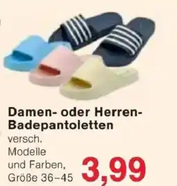 Jawoll Damen- oder Herren- Badepantoletten Angebot