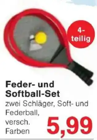 Jawoll Feder- und Softball-Set Angebot