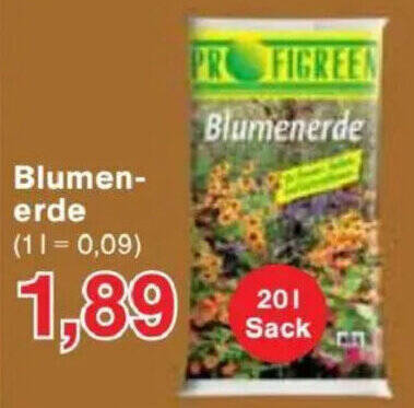 Blumen- erde Angebot bei Jawoll