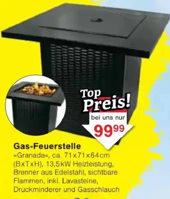 Jawoll Gas-Feuerstelle Angebot