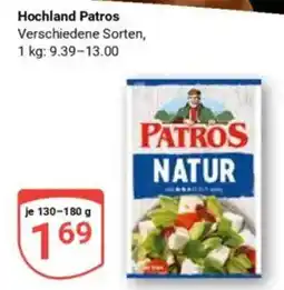 Globus Hochland Patros Angebot