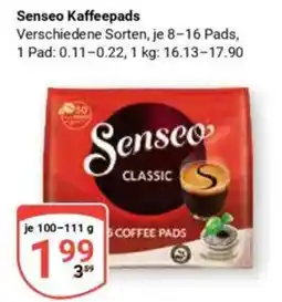 Globus Senseo Kaffeepads Angebot
