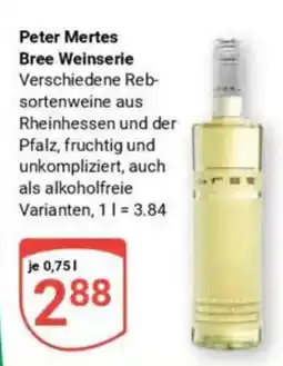 Globus Peter Mertes Bree Weinserie Angebot