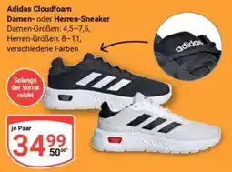 Globus Adidas Cloudfoam Damen- oder Herren-Sneaker Angebot