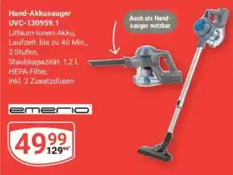 Globus Hand-Akkusauger emerio Angebot