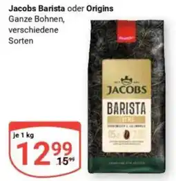 Globus Jacobs Barista oder Origins Angebot