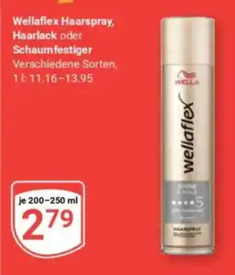 Globus Wellaflex Haarspray, Haarlack oder Schaumfestiger Angebot