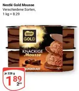Globus Nestlé Gold Mousse Angebot