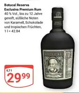 Globus Botucal Reserva Exclusiva Premium Rum Angebot