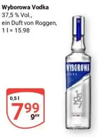 Globus Wyborowa Vodka Angebot