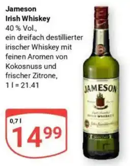 Globus Jameson Irish Whiskey Angebot