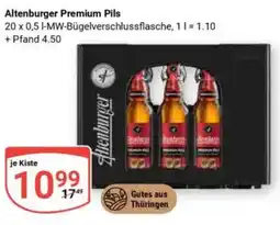 Globus Altenburger Premium Pils Angebot