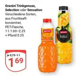 Globus Granini Trinkgenuss, Selection oder Sensation Angebot