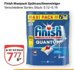 Globus Finish Maxipack Spülmaschinenreiniger Angebot