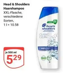 Globus Head & Shoulders Haarshampoo XXL-Flasche Angebot
