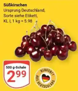 Globus Süßkirschen Angebot