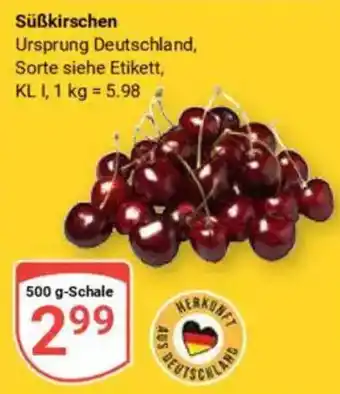 Globus Süßkirschen Angebot