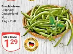 Globus Buschbohnen Angebot