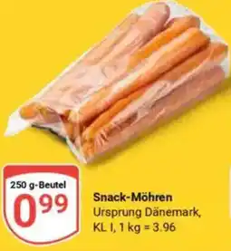 Globus Snack-Möhren Angebot