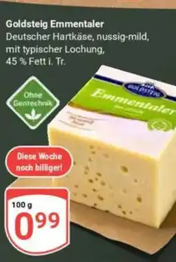 Globus Goldsteig Emmentaler Angebot