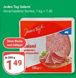 Globus Jeden Tag Salami Angebot