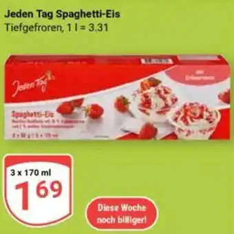 Globus Jeden Tag Spaghetti-Eis Angebot