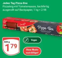 Globus Jeden Tag Pizza-Box Angebot