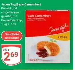 Globus Jeden Tag Back-Camembert Angebot