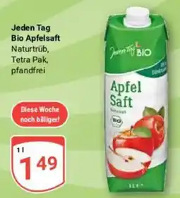 Globus Jeden Tag Bio Apfelsaft Angebot