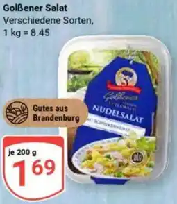 Globus Golẞener Salat Angebot