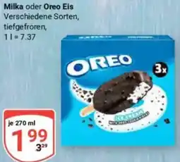 Globus Milka oder Oreo Eis Angebot