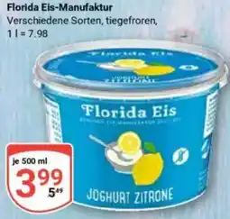 Globus Florida Eis-Manufaktur Angebot