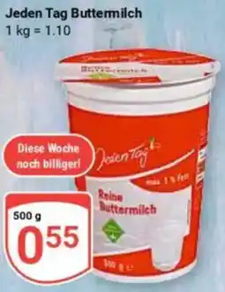 Globus Jeden Tag Buttermilch Angebot