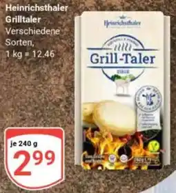 Globus Heinrichsthaler Grilltaler Angebot