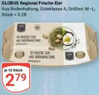Globus GLOBUS Regional Frische Eier Angebot