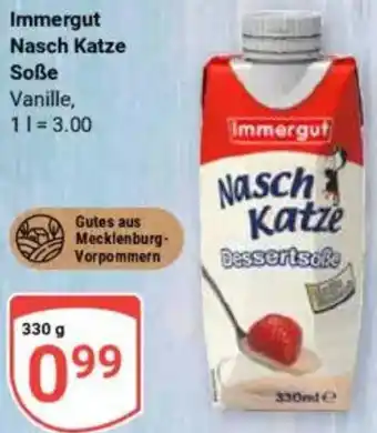 Globus Immergut Nasch Katze Soße Angebot