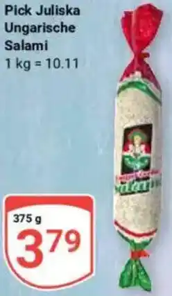 Globus Pick Juliska Ungarische Salami Angebot