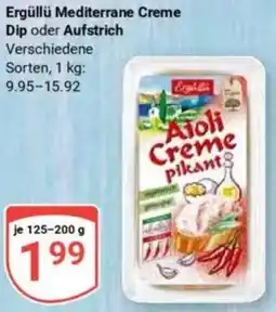 Globus Ergüllü Mediterrane Creme Dip oder Aufstrich Angebot