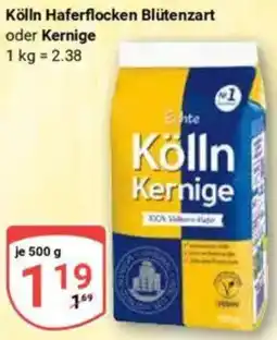 Globus Kölln Haferflocken Blütenzart oder Kernige Angebot