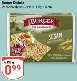 Globus Burger Knäcke Angebot