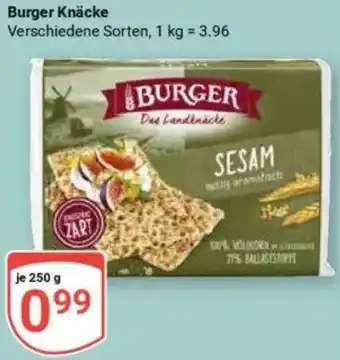 Globus Burger Knäcke Angebot