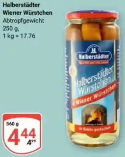 Globus Halberstädter Wiener Würstchen Angebot