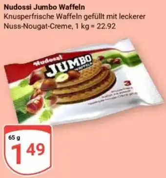 Globus Nudossi Jumbo Waffeln Angebot
