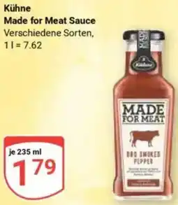 Globus Kühne Made for Meat Sauce Angebot
